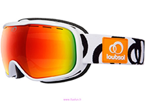 LOUBSOL Loubsol OLYMPE - Masque ski photochromique Junior rose
