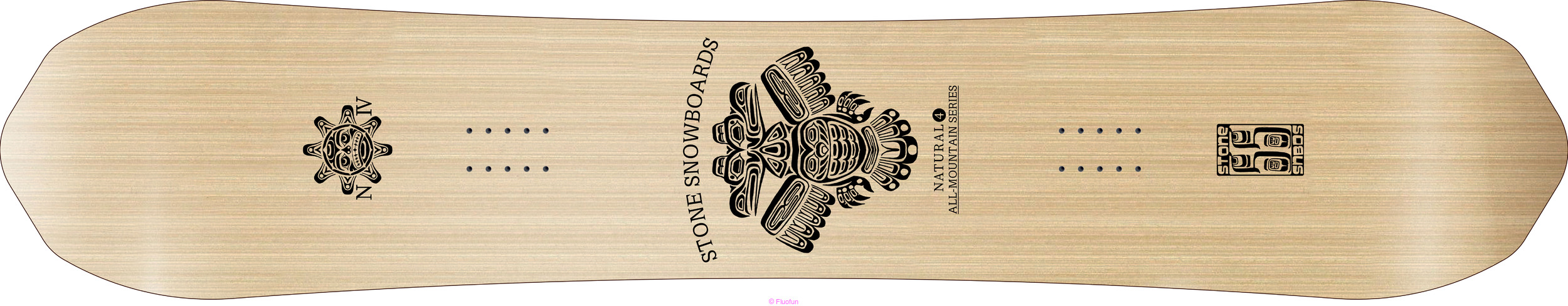 Stone snowboards NATURAL