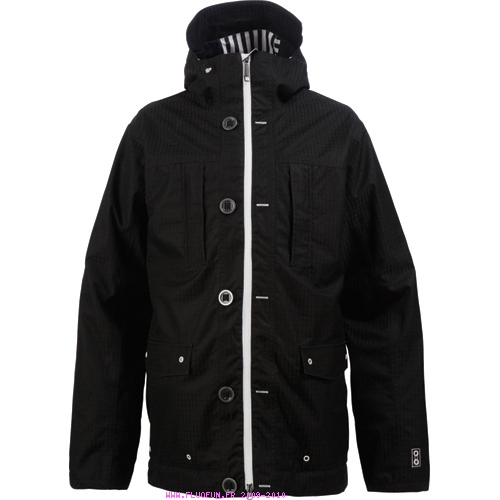 B.Snowboards The White Collection SIGNATURE TRENCH jacket