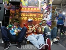 le staff volcom, en plein taf