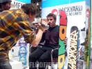 Louif Paradis en pleine interview