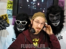 un dj et des singes
