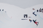 Ride en crew dans le pipe, bon esprit