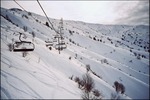 Lomo LC-A+ / Lomography Color Negative 100 / Secret spot sous le télésiège, Valmorel - Janv. 2013