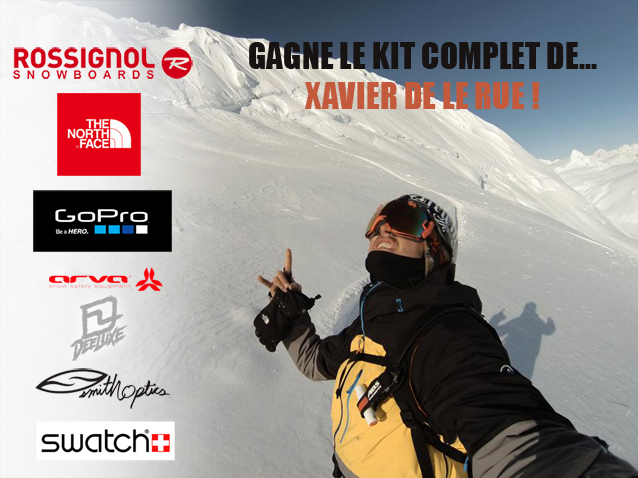 Gagne le kit complet de : Xavier De Le Rue !