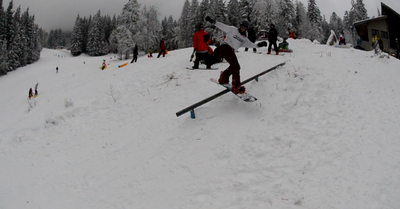 Shred & Saucisses au Col de Porte