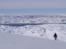 Aurélien et le paysage de rêve.