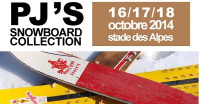 Expo de snowboards vintage : ce week end.