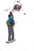 Des papas snowboarders !