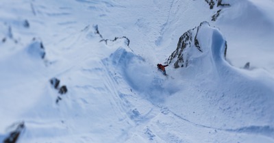 Marion Haerty et le Freeride World Tour