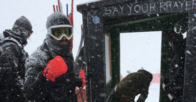 Les malheurs de Chloé : Legendary Banked Slalom de Mount Baker.